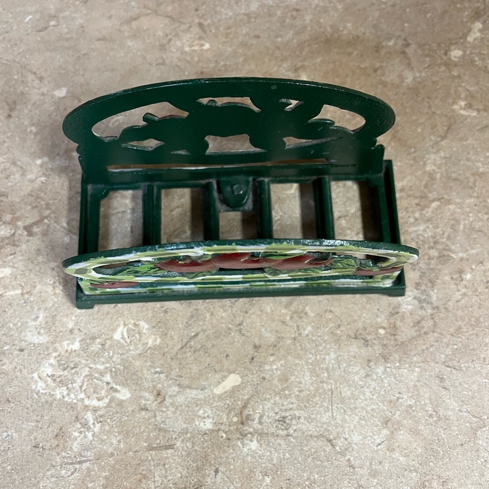 Apple Design Napkin Holder - Picture 2 of 3
